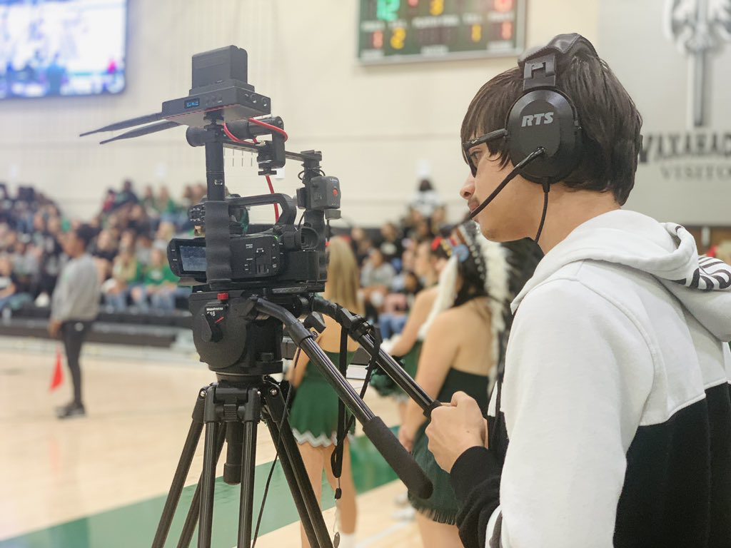 Waxahachie CTE Student - Broadcasting