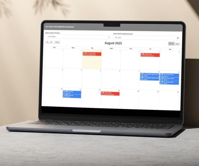master schedule facilities